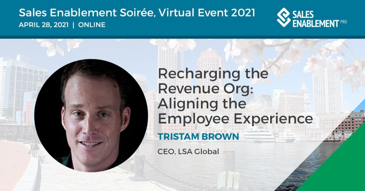 LSA Global CEO Sales Alignment Keynote at Sales Enablement PRO Soiree